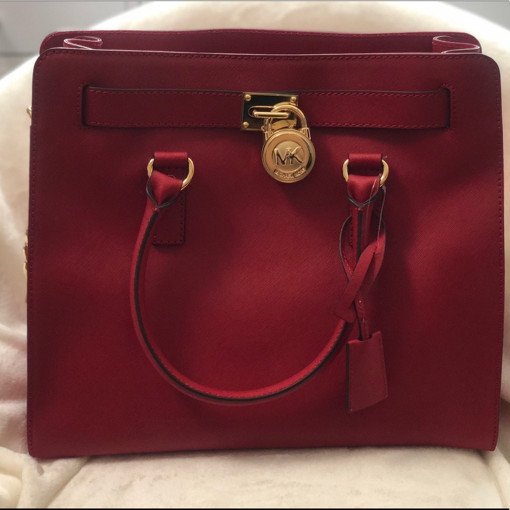 NWT - Michael Kors Large (Lim Edit) Red NS Tote